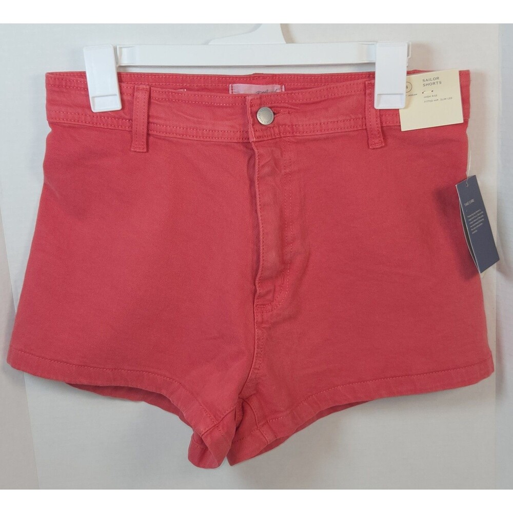 Universal Thread Women’s Sailor Shorts High Ride 2.5” Inseam Size 6 Red